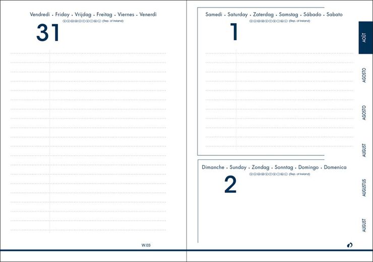 Agenda escolar Galaxy dia/pàg mult 24-25 verd