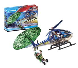 Playmobil City Action Helicòpter Policia Paracaigudes 70569