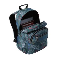 Mochila Totto Acuareles Gaming gris