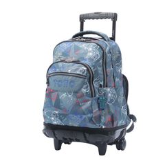 Mochila ruedas Totto Renglones Gaming gris