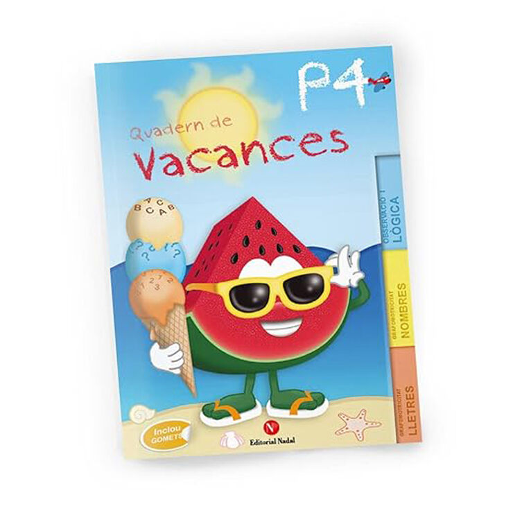 Quadern de Vacances Infantil 4 anys Nadal