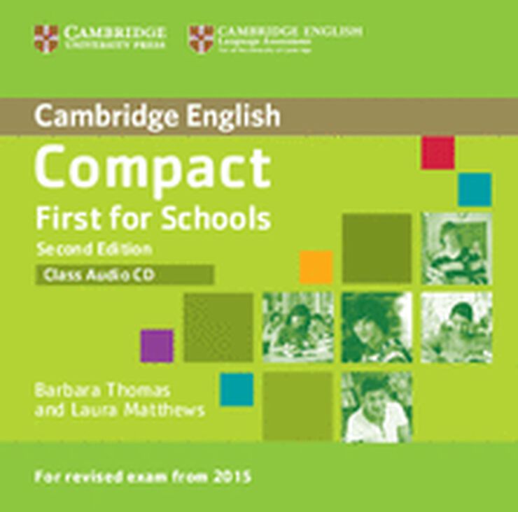 Compact First for Schools Class Audio Cd 2Nd Edition