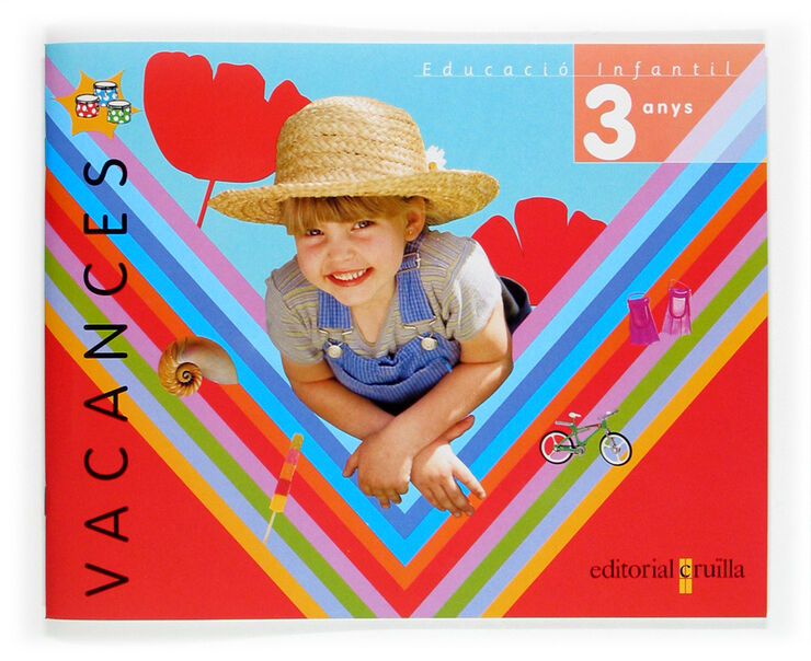 Quadern de Vacances Tres Tambors 3 anys Cruïlla