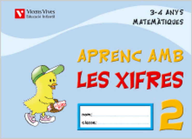 Aprenc amb Les Xifres 2 Infantil 3 anys Vicens Vives