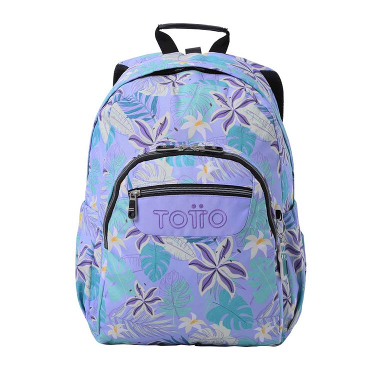 Mochila Totto Acuareles Tropical