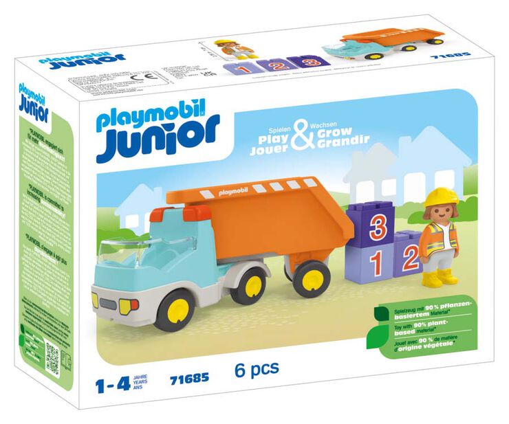 Playmobil Junior Camión Construcción 71685