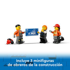 LEGO® City Excavadora de Obra Amarilla 60420