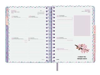 Agenda Finocam 16M Vitae 1/4 setm/vista cat 24-25 verd