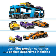 LEGO® City Camión de Transporte con Deportivos 60408