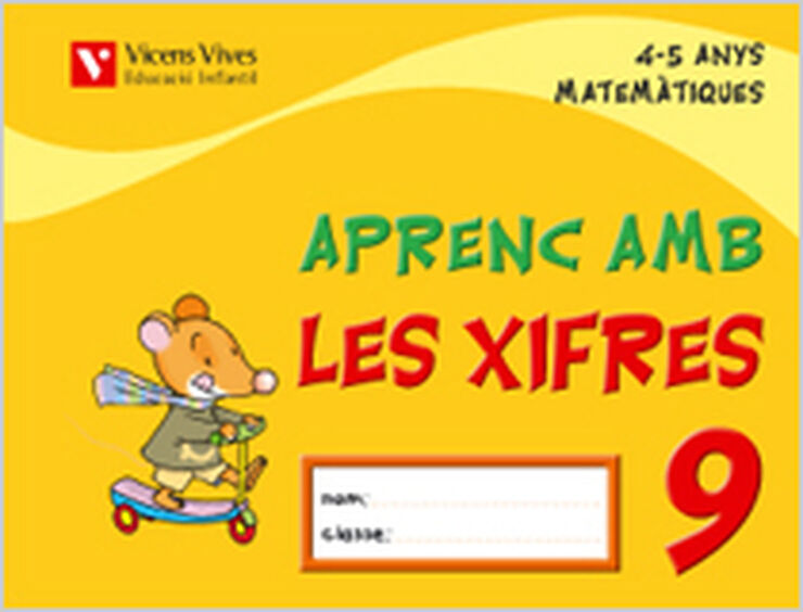 Aprenc amb Les Xifres 9 Infantil 4 anys