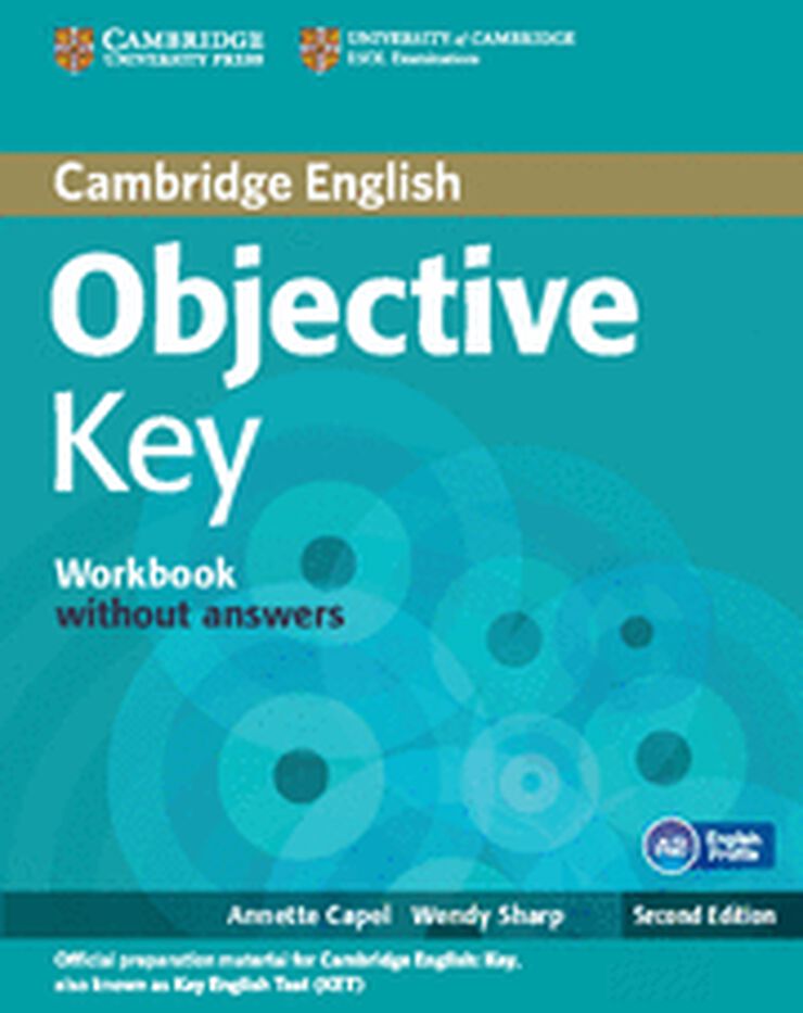 CUP Objective KEY 2E/WB