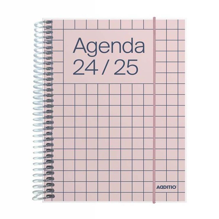 Agenda escolar Universal día/pág catalán 24-25 Additio