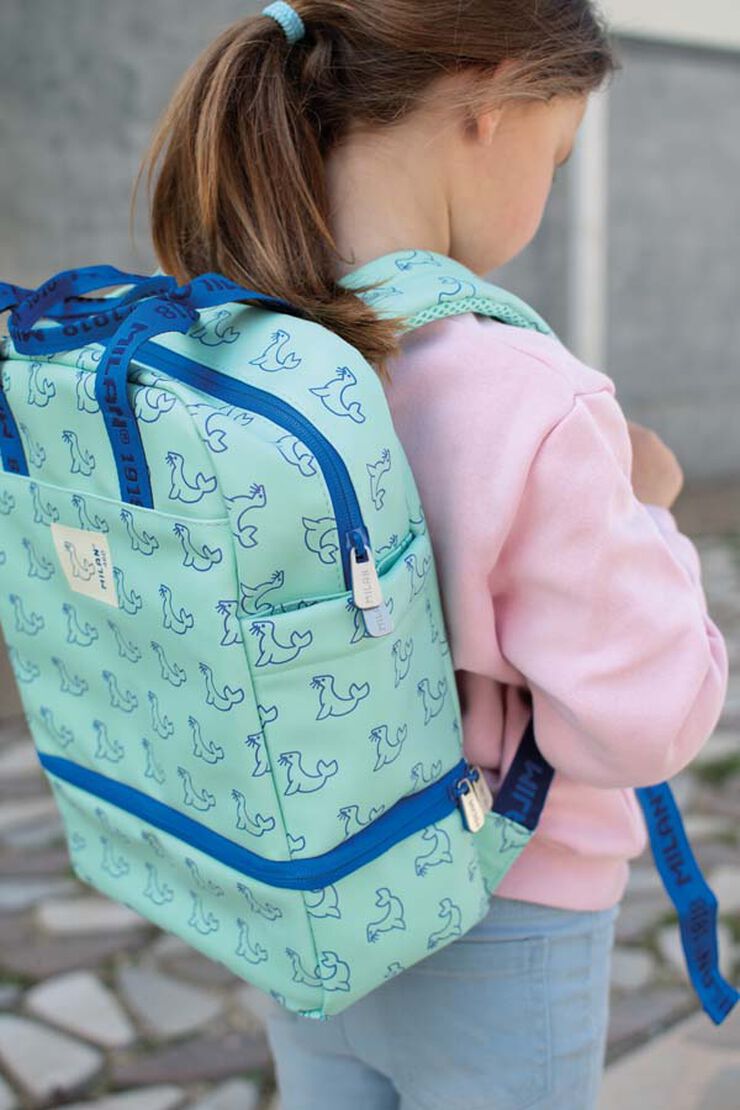 Mochila infantil isotérmica Milan 460 verde