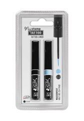 Liners My Stamp Tattoo negre i blau clar