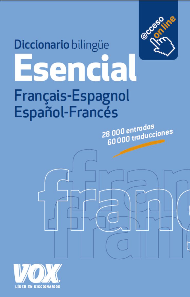 Diccionario esencial Français-Espagnol/E Vox 9788499741765