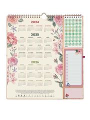 Calendario pared 16 meses Finocam Plus cao 24-25 Frases