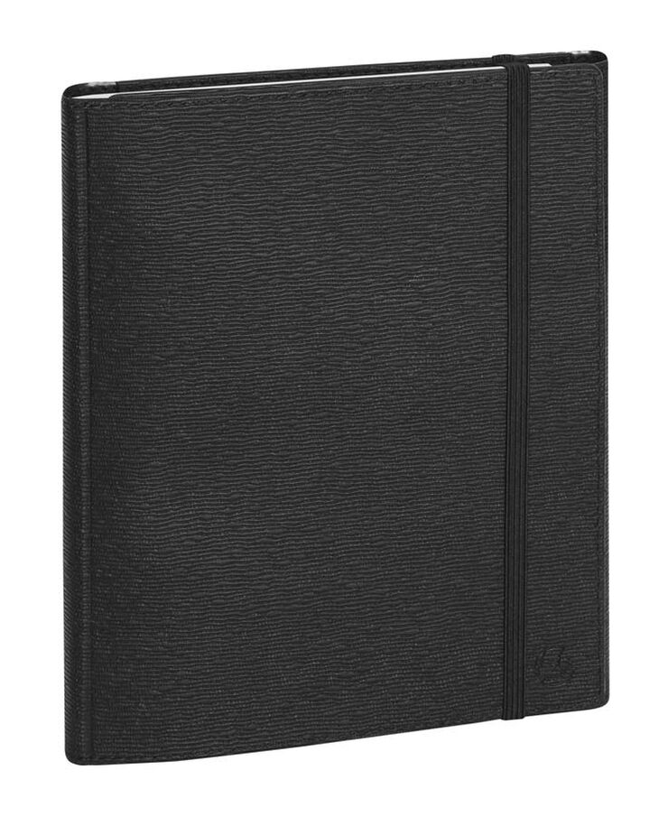 Agenda 17m All in one A5 sem/vista mult 24-25 negro