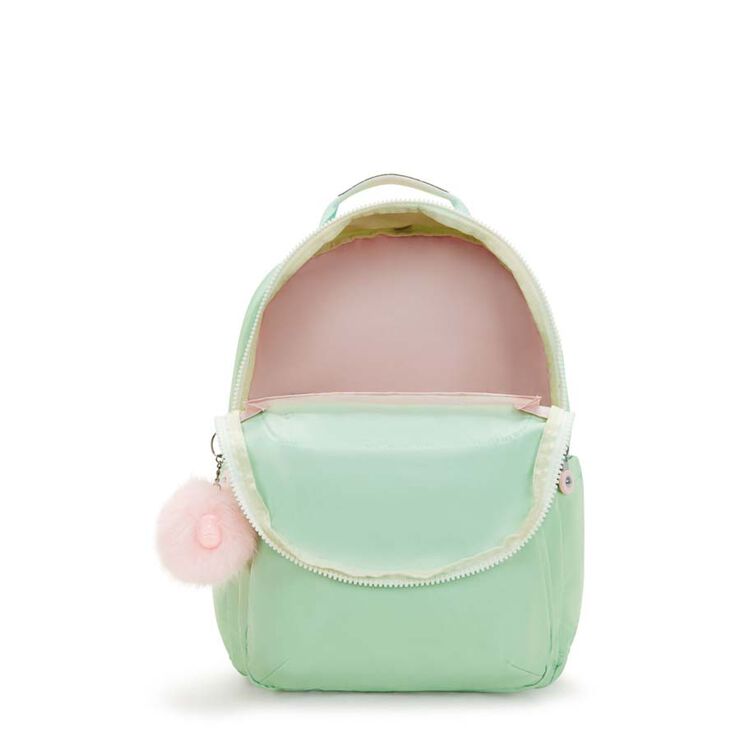 Mochila doble Kipling Seoul green