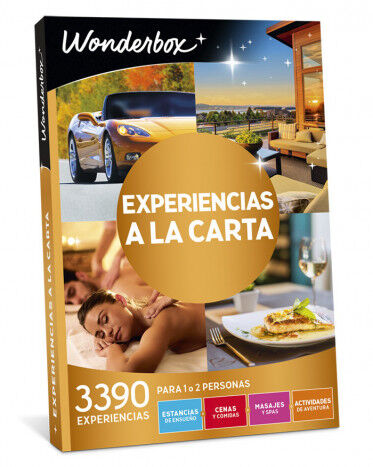 Pack de experiencia Wonderbox Experiencias a la carta 2017 2018