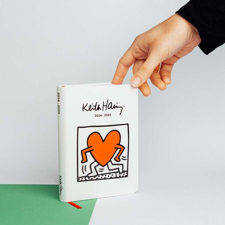 Agenda 17mesos pocket setm/vista mult 24-25 Keith Haring