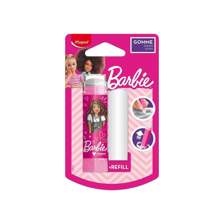 Goma de borrar stick Maped Barbie