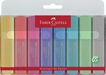 Marcadores fluorescents Faber-Castell Pastel 8 colores