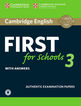 Cambridge English First for Schools 3 Student's Book + Answers + Audio