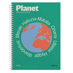 Agenda escolar Planet setm/vista castellà 24-25 Additio