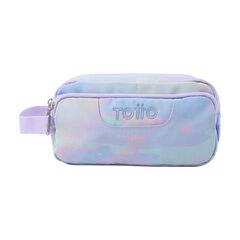 Estuche triple Totto Pastel