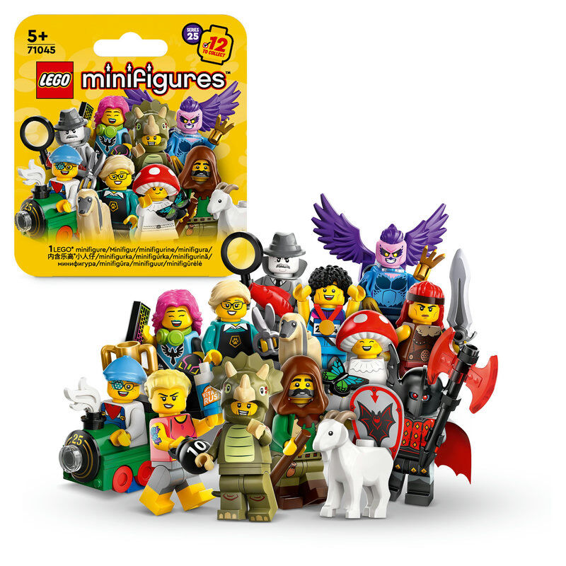 LEGO Minifigures LEGO Minifiguras 25 Edici n 71045 Abacus Online