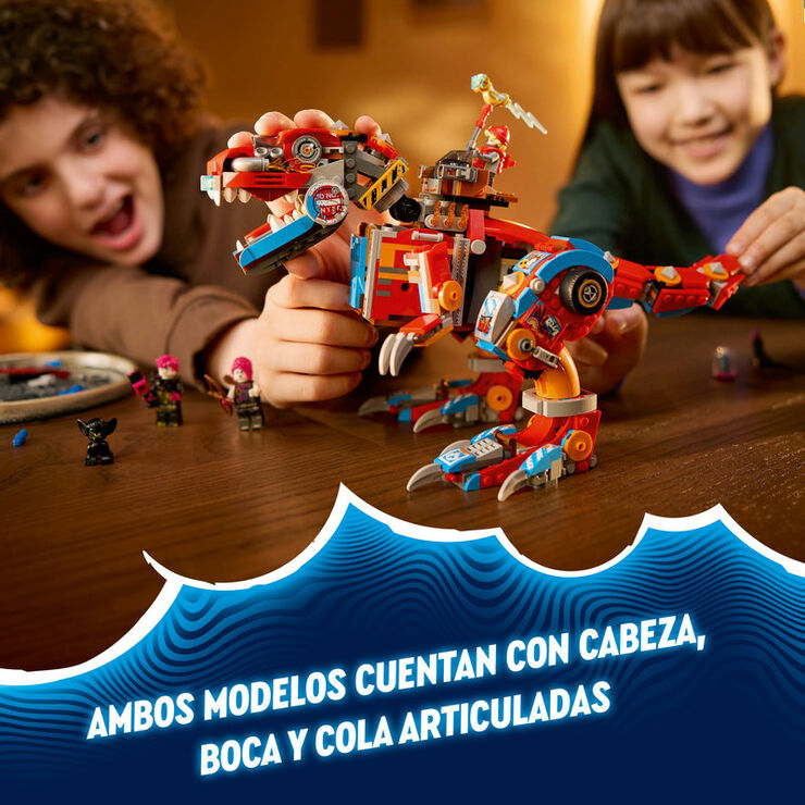 LEGO® DREAMZzz Dinosaurio Robot C-Rex de Cooper 71484