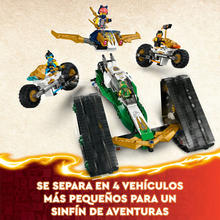 LEGO® Ninjago Vehículo Combinado del Equipo Ninja 71820