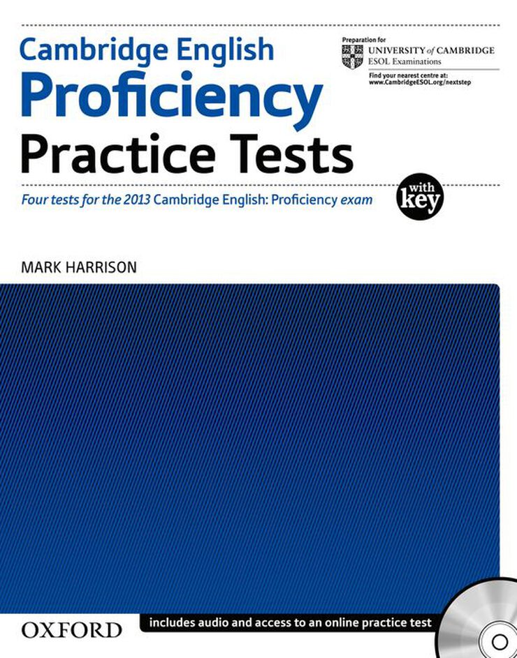 OUP Practice Test Prof./Pack+key/13 Oxford 9780194577366