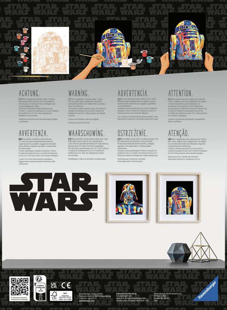 CreArt Serie Trend C : Polygon Starwars Darth Vader