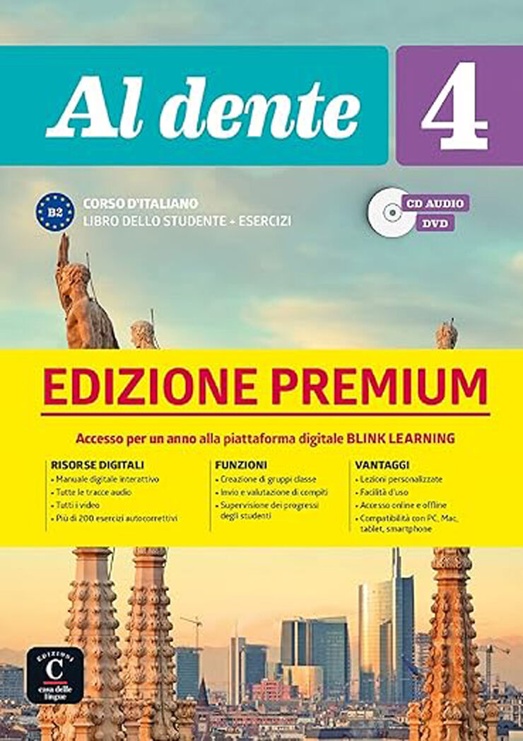 Al dente 4 Premium Libro dello studente + esercizi + CD+DVD