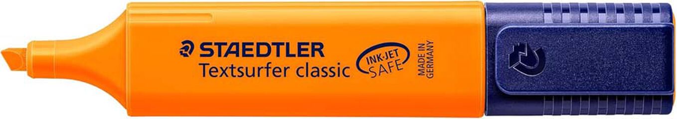 Marcadores fluoresecente Staedtler Textsurfer naranja 10u