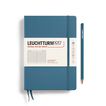 Libreta Leuchtturm A5 tapa dura raya stone blue