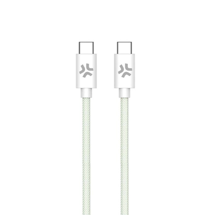 Cable USB-C 1,5m Celly verd pastel