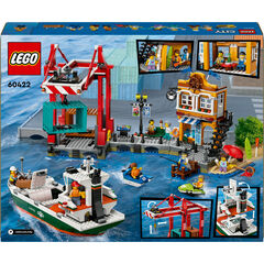 LEGO® City Puerto Marítimo con Buque de Mercancías 60422