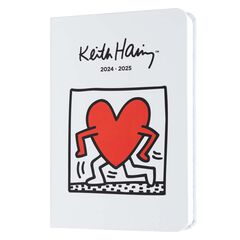 Agenda 17mesos pocket setm/vista mult 24-25 Keith Haring