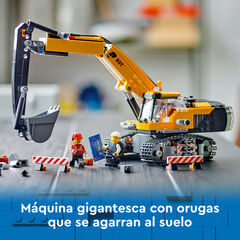 LEGO® City Excavadora de Obra Amarilla 60420