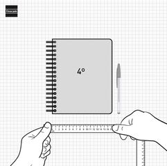 Agenda Finocam 16M Tempus 1/4 setm/vista cas 24-25 negre