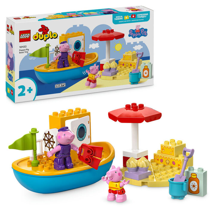 LEGO® DUPLO Peppa Pig Excursió en Vaixell de la Peppa Pig 10432