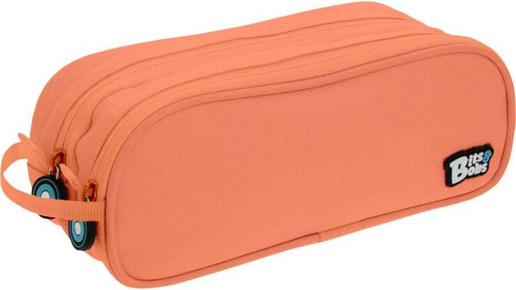 Estuche doble Bits&Bobs coral