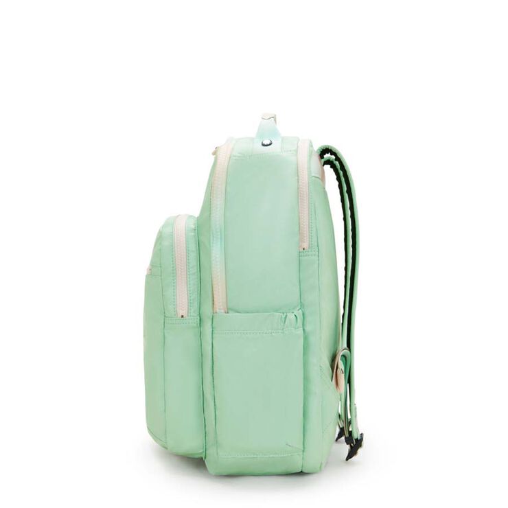 Mochila doble Kipling Seoul green