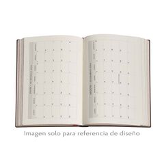 Agenda 18 meses Midi apaisada sem/vista 24-25 Retauración