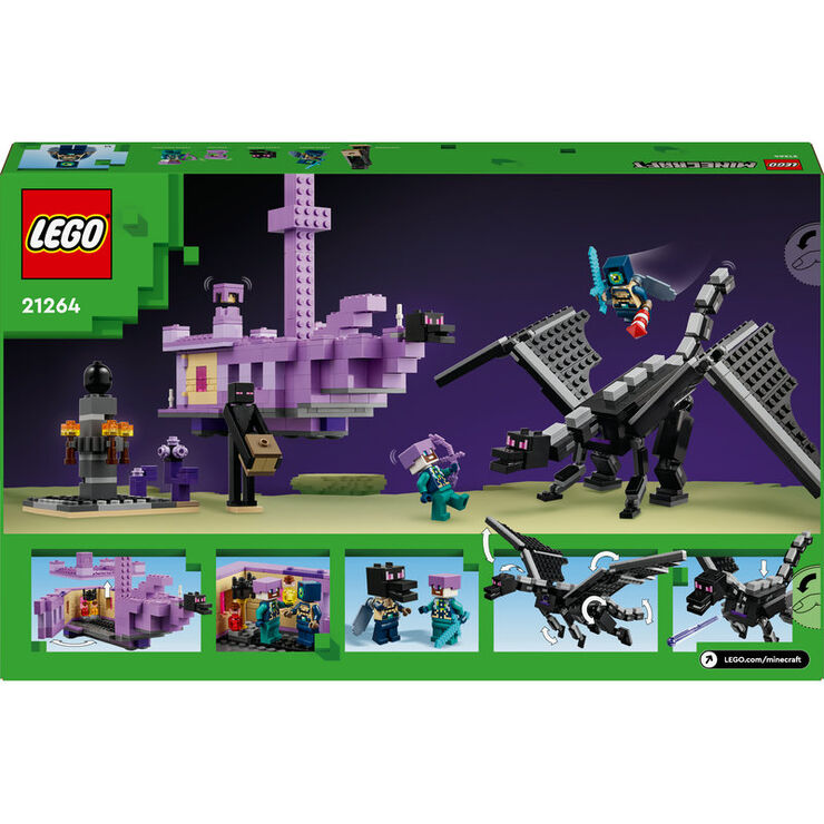 LEGO® Minecraft El Drac Ender i el Vaixell del End 21264