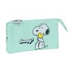 Estuche triple Snoopy Groovy