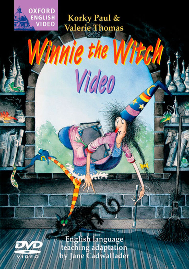 WINNIE THE WITCH/DVD Oxford audio 9780194591492