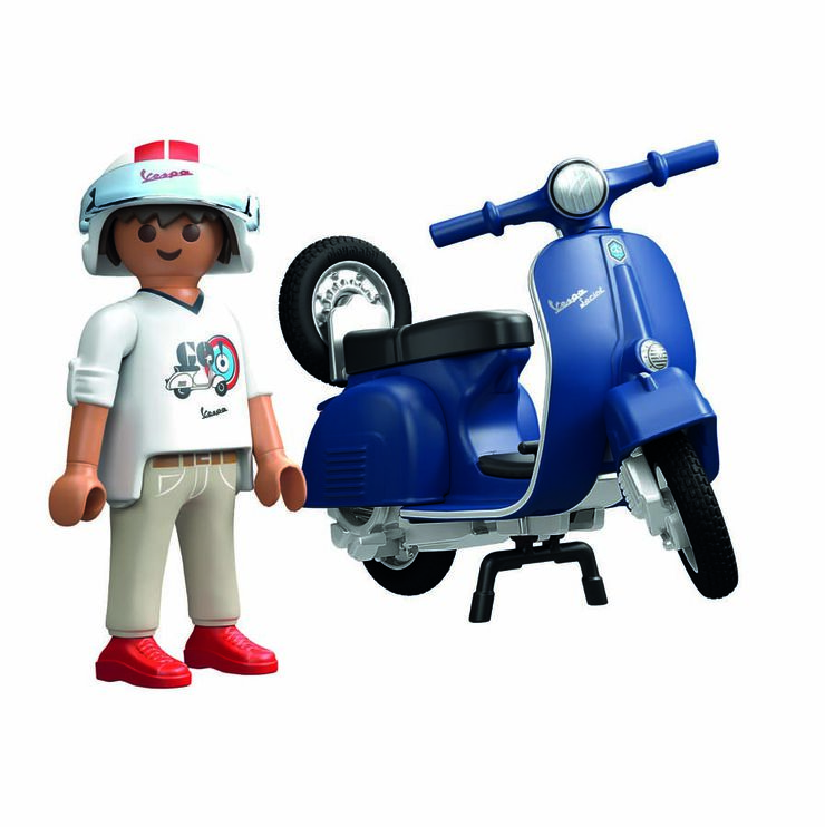 Playmobil Vehículos Vespa 150 Sprint Veloce Azul 71622